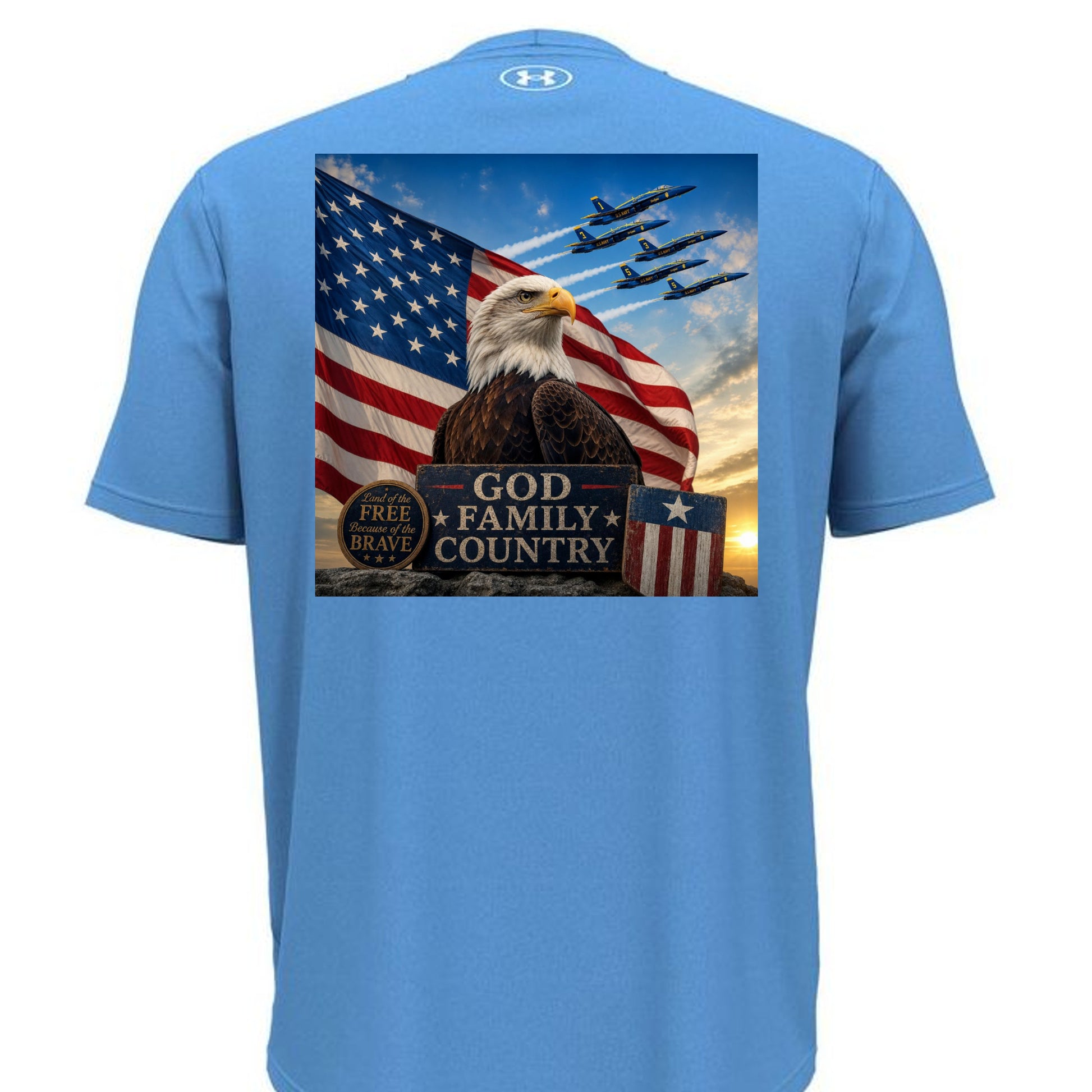 Carolina Blue/ White - 1376842 - BACK