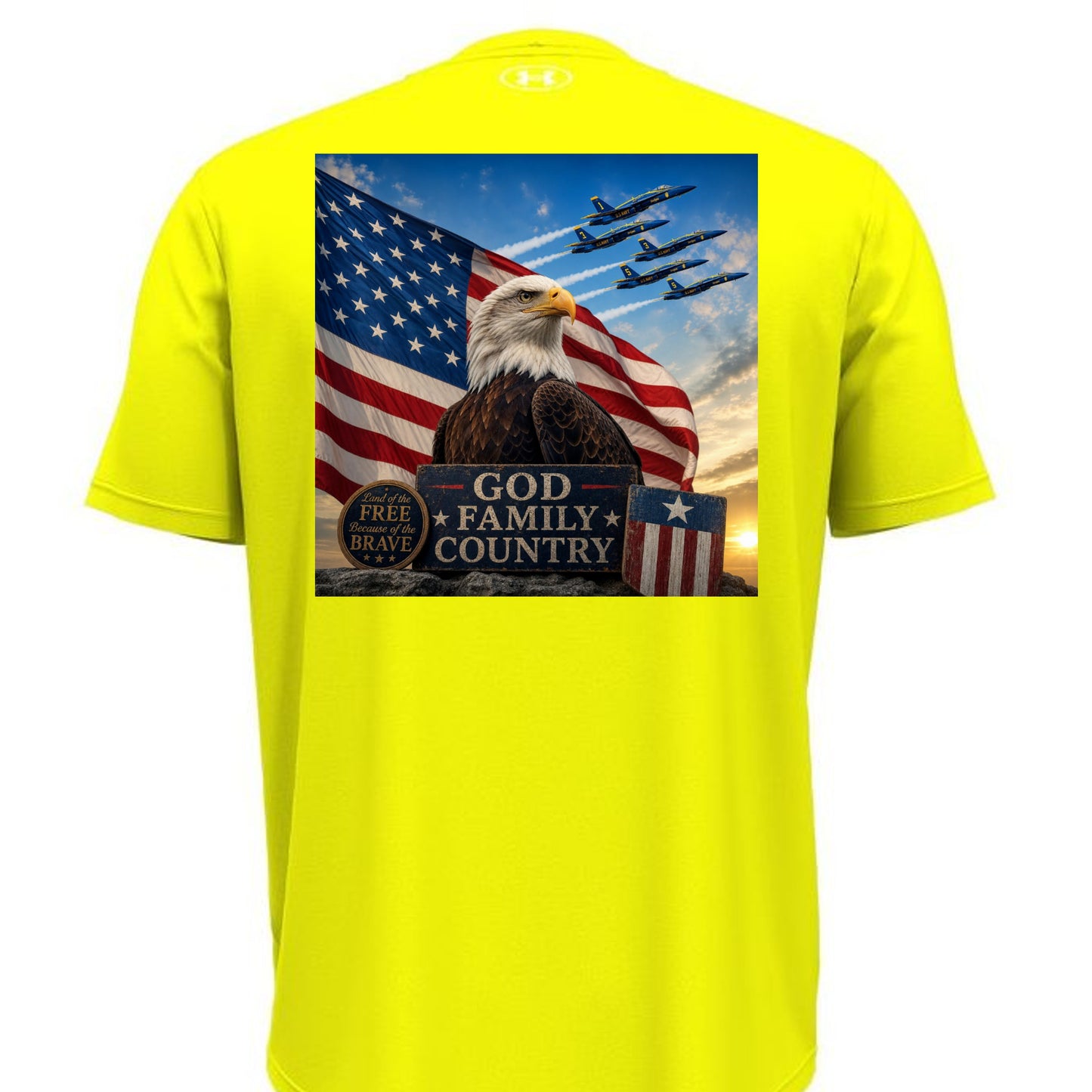 High-Vis Yellow/ Black - 1376842 - BACK