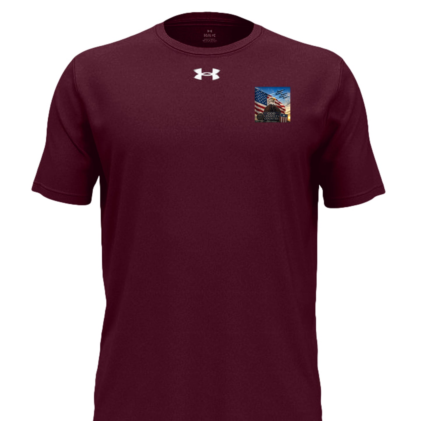 Maroon/ White - 1376842 - FRONT