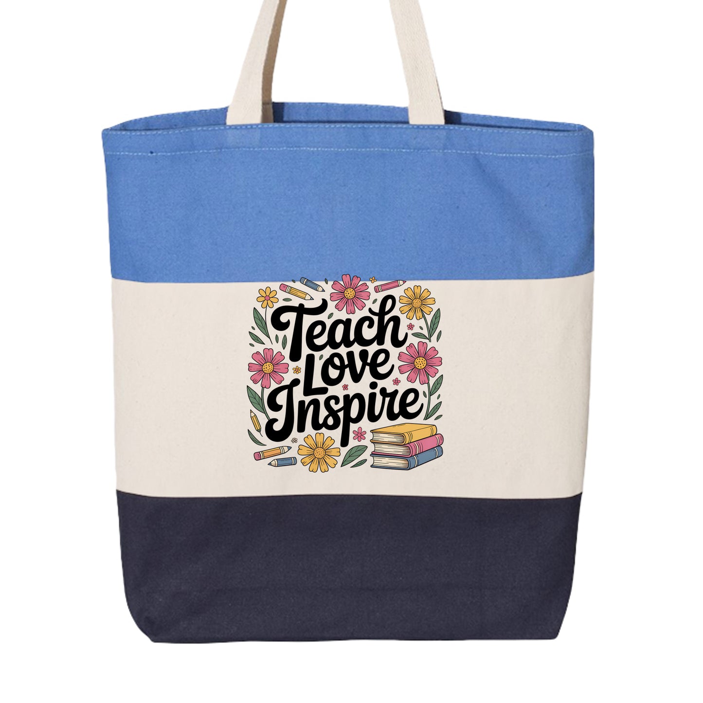 Navy/ Natural/ Carolina Blue - Q125900 - FRONT