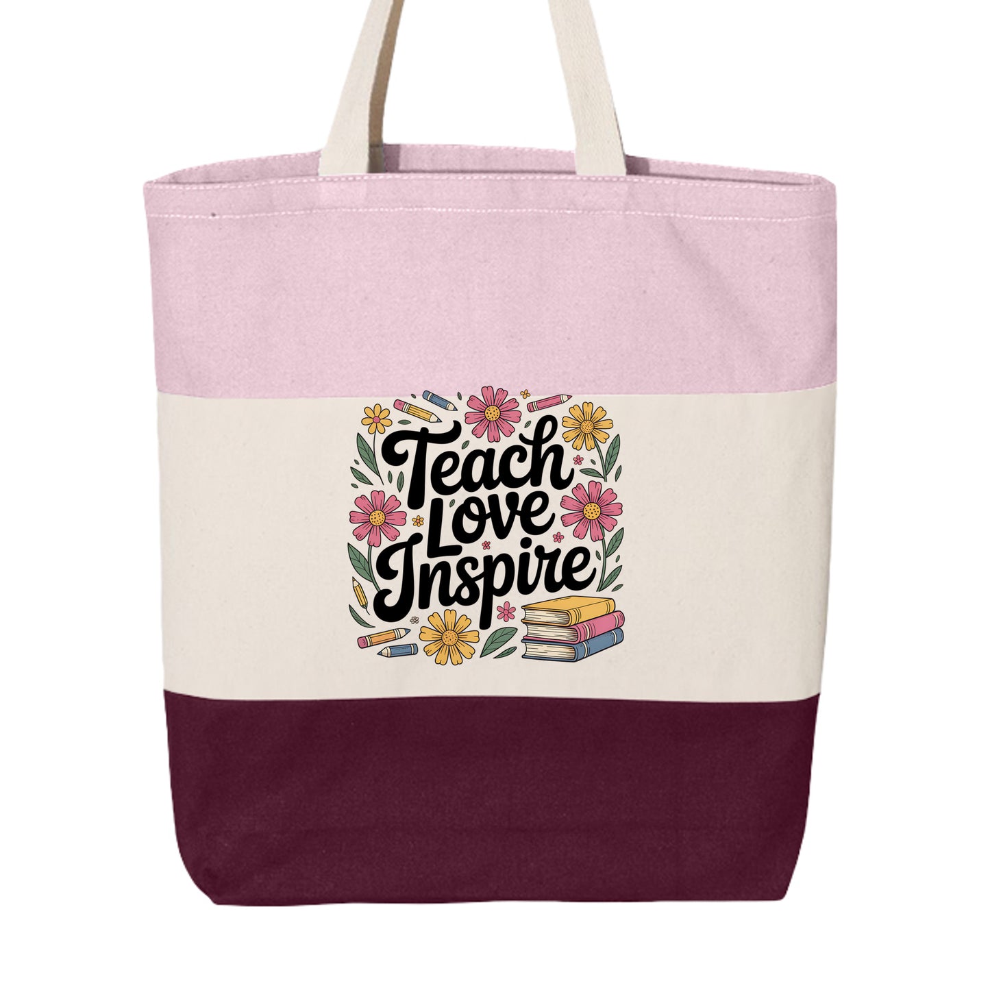 Maroon/ Natural/ Light Pink - Q125900 - FRONT